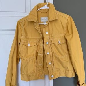 Yellow Denim Jacket